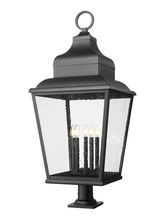 Z-Lite - 5029PHXXLR-533PM-BK - Five Light Outdoor Pier Mount - Raphael - Sand Black