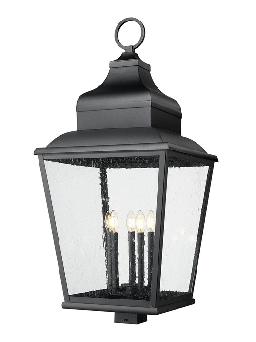 Z-Lite - 5029PHXXLS-BK - Five Light Outdoor Post Mount - Raphael - Sand Black