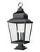 Z-Lite - 5029PHXXLS-LSQPM-BK - Five Light Outdoor Pier Mount - Raphael - Sand Black