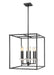 Z-Lite - 6100-21MB - Six Light Chandelier - Gaultier - Matte Black+Mordern Gold