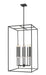 Z-Lite - 6100-44MB - Eight Light Chandelier - Gaultier - Matte Black+Mordern Gold