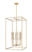 Z-Lite - 6100-44MGLD - Eight Light Chandelier - Gaultier - Mordern Gold