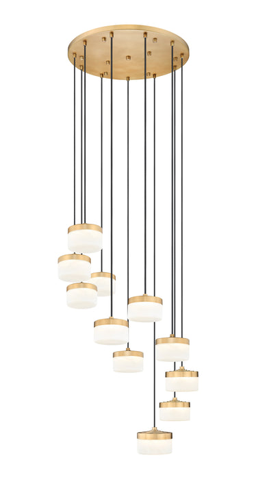 Z-Lite - 827P6-11R-MGLD-LED - LED Chandelier - Renaud - Modern Gold