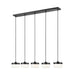 Z-Lite - 827P6-5L-MB-LED - LED Linear Chandelier - Renaud - Matte Black