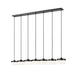 Z-Lite - 827P6-7L-MB-LED - LED Linear Chandelier - Renaud - Matte Black