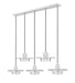 Z-Lite - 829P12-5L-BN-LED - LED Linear Chandelier - Ludo - Brushed Nickel
