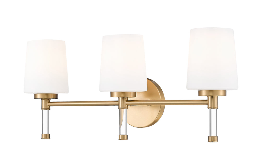Z-Lite - 7700-3V-MGLD - Three Light Vanity - Henri - Modern Gold