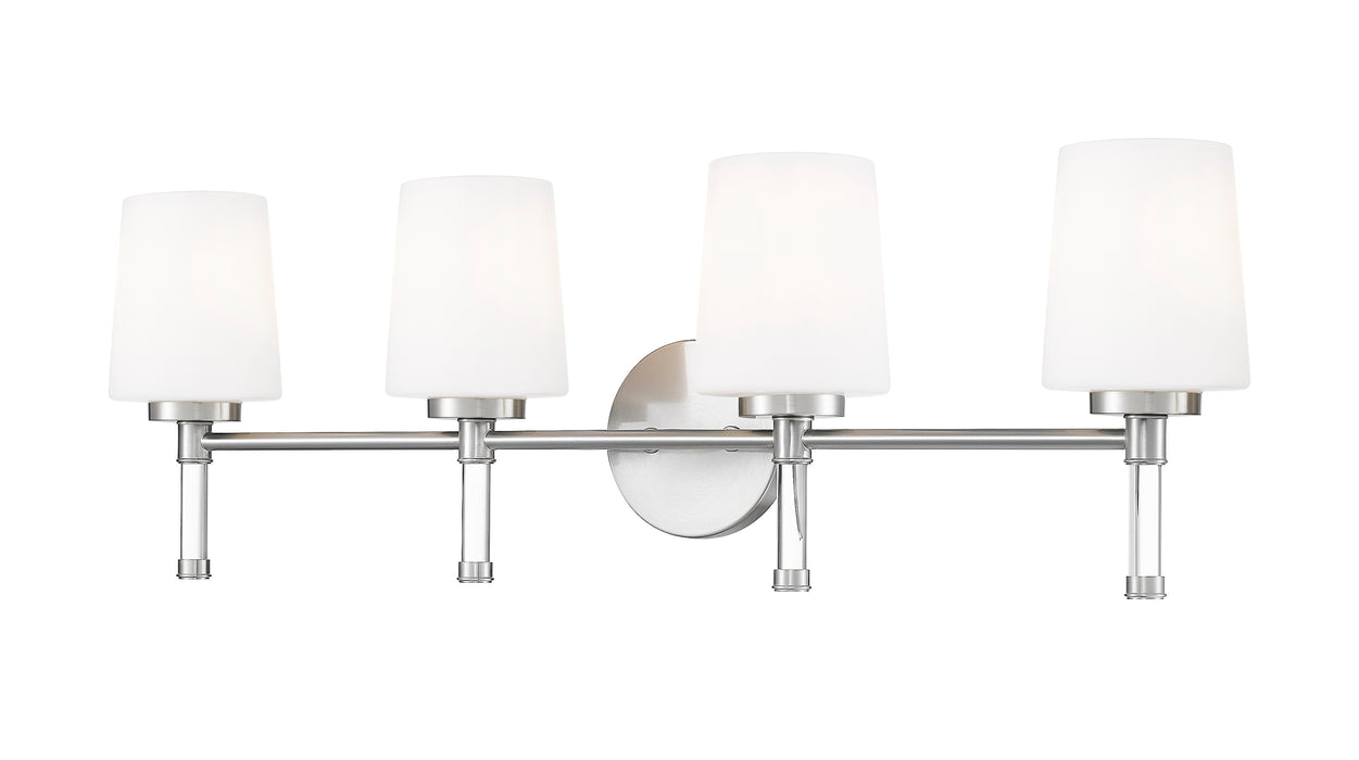 Z-Lite - 7700-4V-BN - Four Light Vanity - Henri - Brushed Nickel