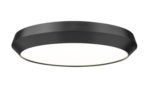 Quasars LED Flush Mount Matte Black