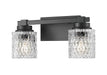 Z-Lite - 6101-2V-MB - Two Light Vanity - Jacqueline - Matte Black