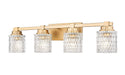 Z-Lite - 6101-4V-MGLD - Four Light Vanity - Jacqueline - Modern Gold