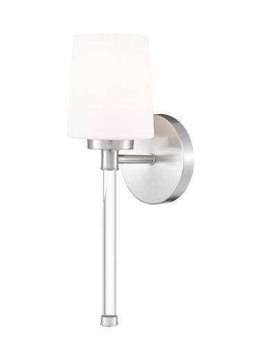 Henri One Light Wall Sconce Brushed Nickel