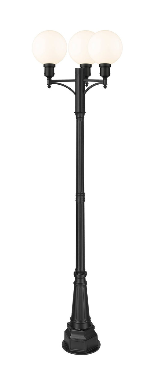 Z-Lite - 597PHB-3-564P-BK - One Light Outdoor Post Mount - Laurent - Black