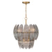 Metropolitan - N2246-GR-732 - Six Light Pendant - Marclaire - Legacy Brass