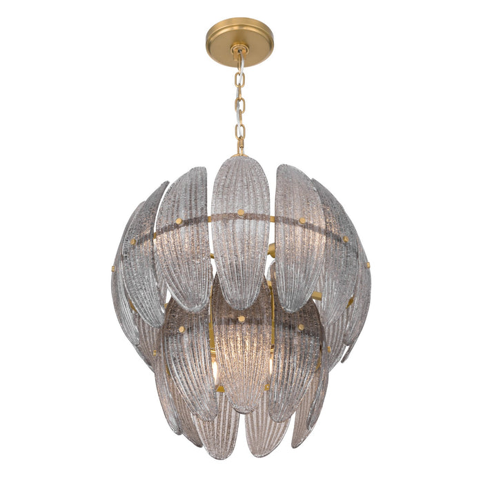 Metropolitan - N2246-GR-732 - Six Light Pendant - Marclaire - Legacy Brass