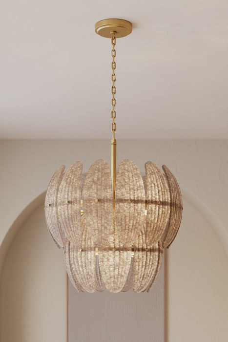 Metropolitan - N2246-GR-732 - Six Light Pendant - Marclaire - Legacy Brass