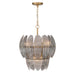 Metropolitan - N2246-GR-732 - Six Light Pendant - Marclaire - Legacy Brass