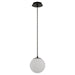 Quorum - 3-6710-15 - LED Pendant - Luna - Black