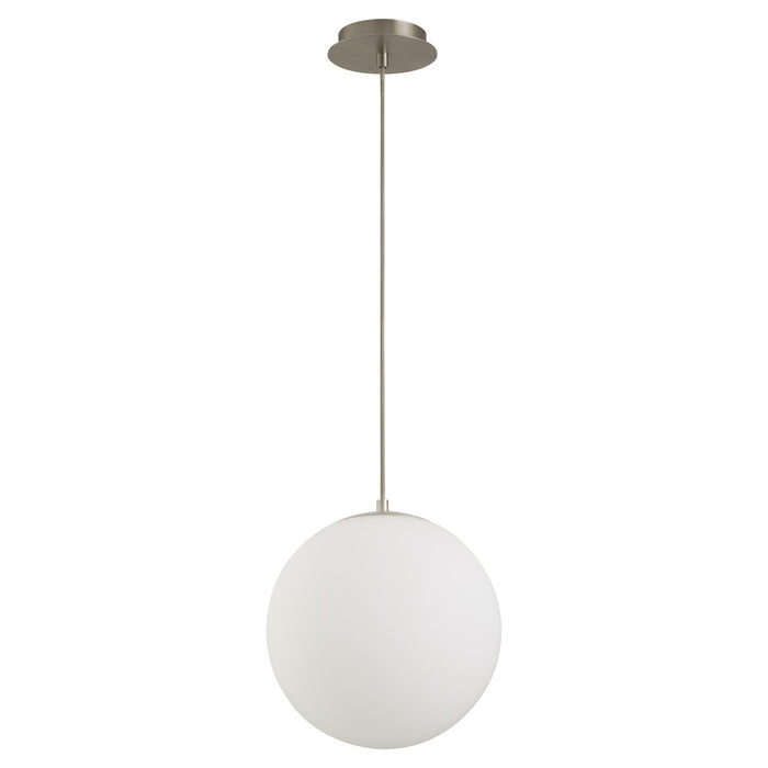 Quorum - 3-6730-24 - LED Pendant - Luna - Satin Nickel