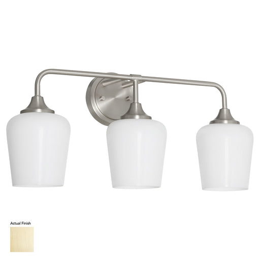 Quorum - 5313-3-280 - Three Light Wall Mount - Raymond - Aged Brass