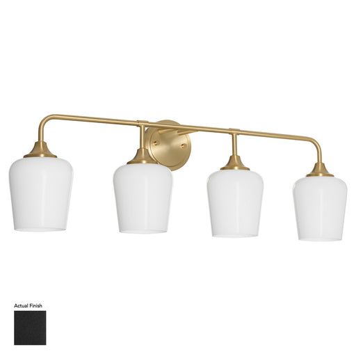 Quorum - 5313-4-259 - Four Light Wall Mount - Raymond - Matte Black