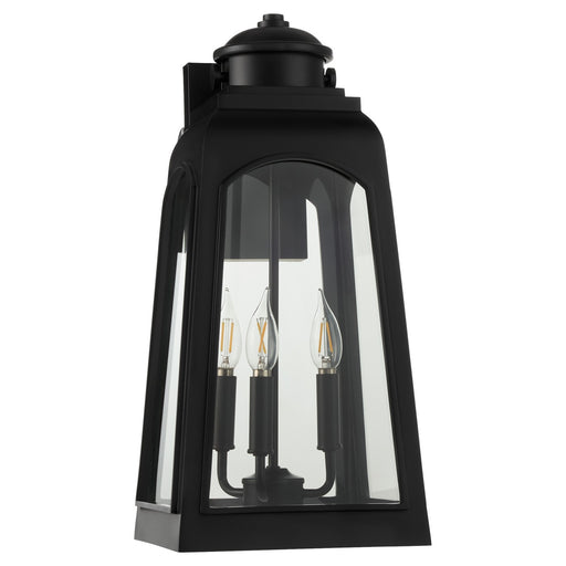 Quorum - 7421-20-59 - Three Light Outdoor Wall Mount - Francis - Matte Black