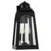 Quorum - 7421-20-59 - Three Light Outdoor Wall Mount - Francis - Matte Black