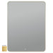 Quorum - 92-3040-47 - LED Mirror - Aero - Brushed Brass