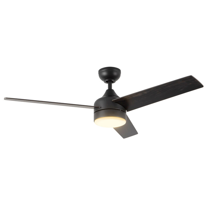 Kuzco Lighting - CF0716452MB-LKW - 52" Ceiling Fan - Nash - Matte Black