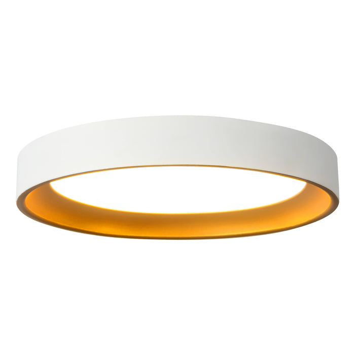 Kuzco Lighting - FM0702609WHGD - LED Flush Mount - Nix - White/Gold