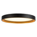 Kuzco Lighting - FM0702612BKGD - LED Flush Mount - Nix - Black/Gold