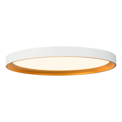 Kuzco Lighting - FM0702615WHGD - LED Flush Mount - Nix - White/Gold