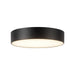 Kuzco Lighting - FM0703606BK - LED Flush Mount - Musa - Black