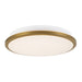 Kuzco Lighting - FM43311-BG - LED Flush Mount - Brook - Brushed Gold