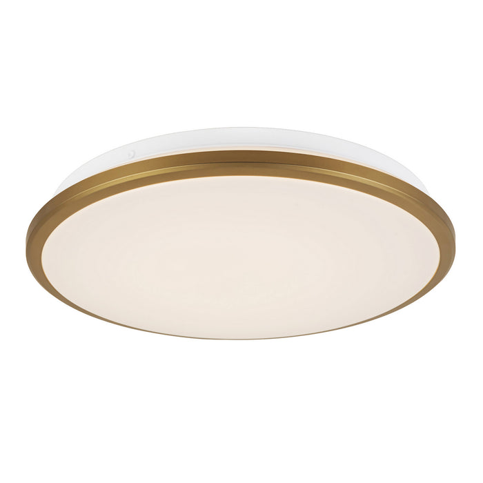 Kuzco Lighting - FM43313-BG-5CCT - LED Flush Mount - Brook - Brushed Gold