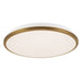 Kuzco Lighting - FM43315-BG-5CCT - LED Flush Mount - Brook - Brushed Gold
