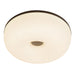 Kuzco Lighting - FM69012-BK/OP - LED Flush Mount - Jada - Black/Opal Glass