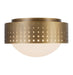 Kuzco Lighting - FM70810-VB - Two Light Flush Mount - Astoria - Vintage Brass