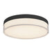 Kuzco Lighting - FM7-251-BK - LED Flush Mount - Quara - Black