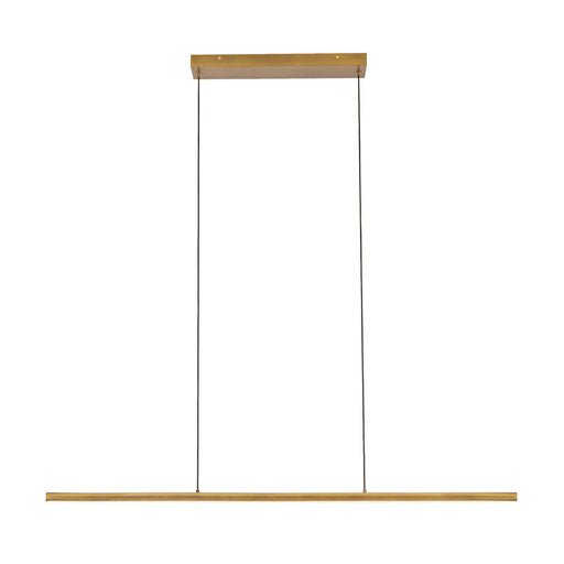 Drift LED Linear Pendant Vintage Brass