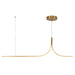 Kuzco Lighting - LP17905-BG-UNV-010 - LED Linear Pendant - Thread - Brushed Gold