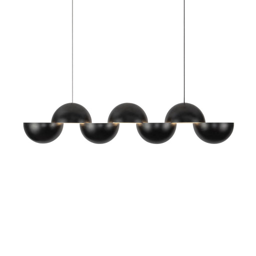 Void LED Linear Pendant Black