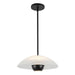 Kuzco Lighting - PD11914-OP/BK - One Light Pendant - Umbra - Opal Glass/Black