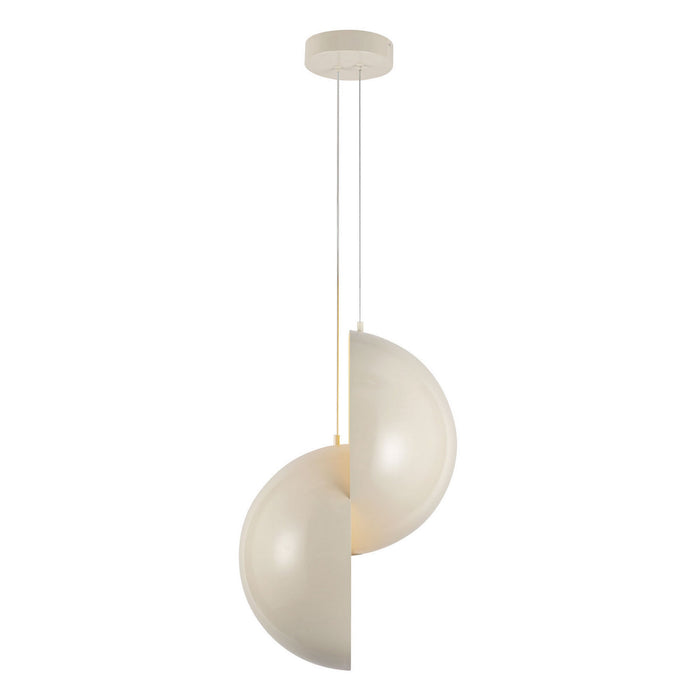 Kuzco Lighting - PD23224-PW - LED Pendant - Void - Pearl White