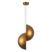 Kuzco Lighting - PD23224-VB - LED Pendant - Void - Vintage Brass