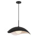 Kuzco Lighting - PD55922-BK - One Light Pendant - Kirby - Black