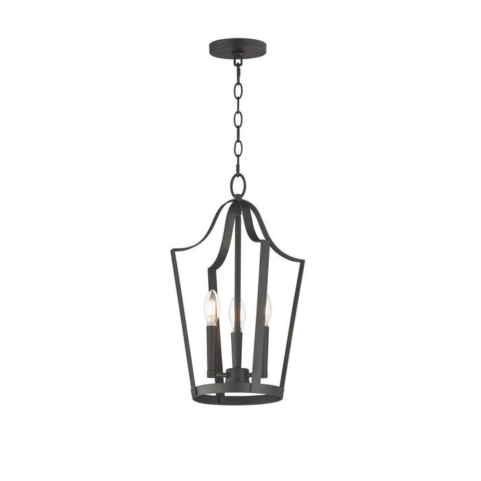 Maxim - 10423BK - Three Light Pendant - Arden - Black