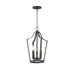 Maxim - 10423BK - Three Light Pendant - Arden - Black