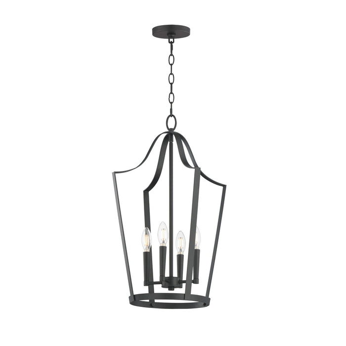 Maxim - 10424BK - Four Light Pendant - Arden - Black