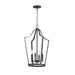 Maxim - 10424BK - Four Light Pendant - Arden - Black